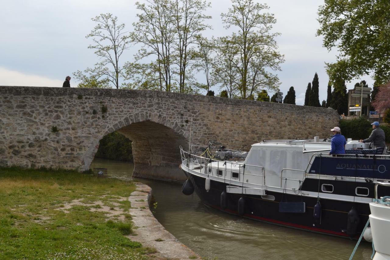 L'Instant Canal Capestang Exteriör bild