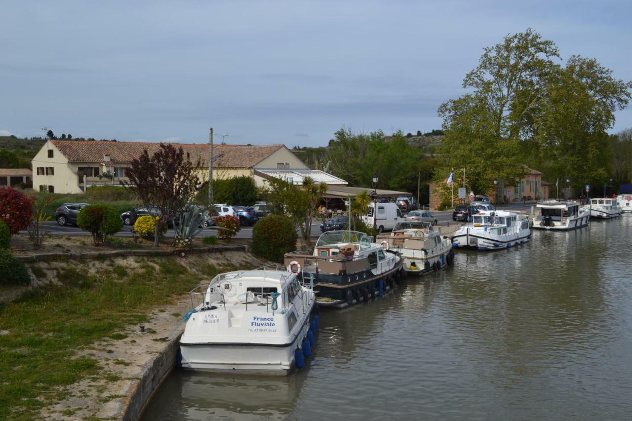 L'Instant Canal Capestang Exteriör bild