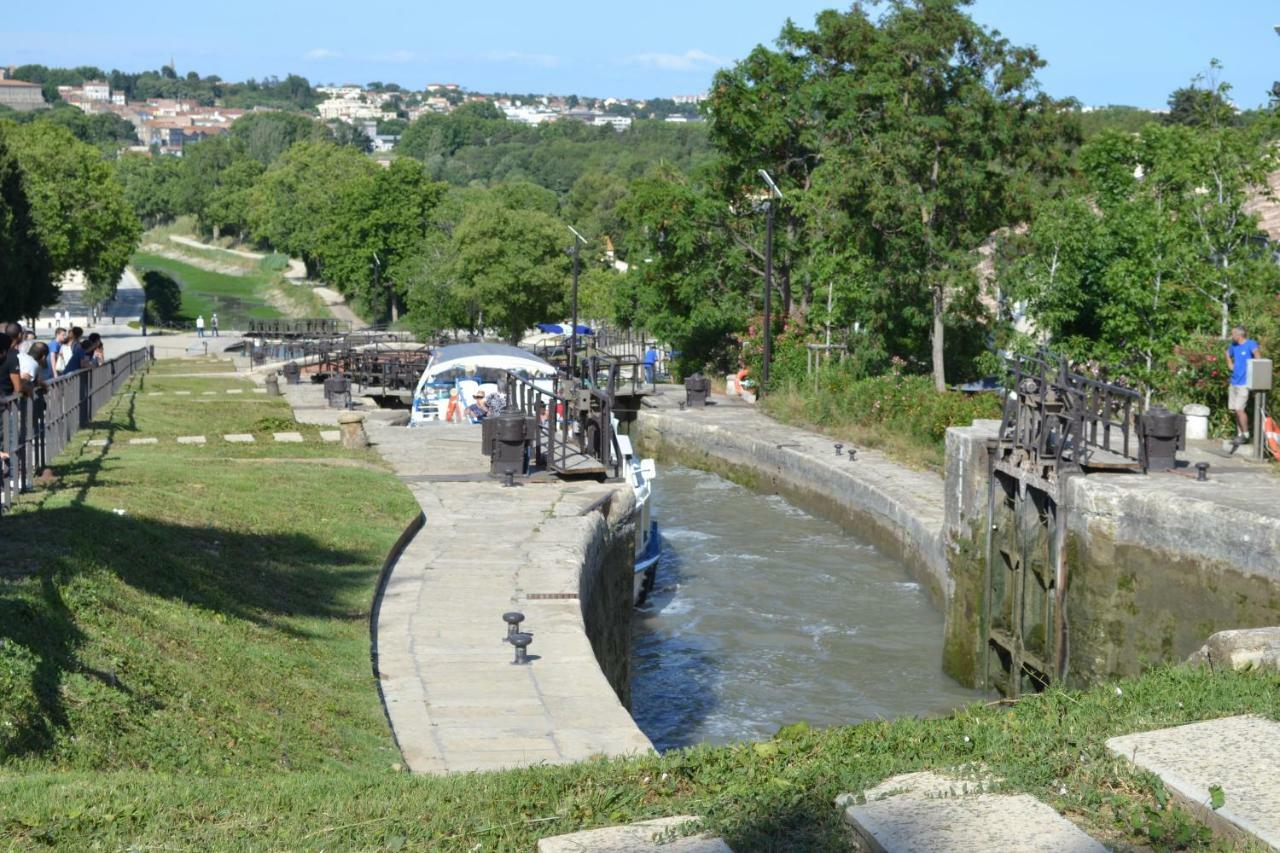 L'Instant Canal Capestang Exteriör bild